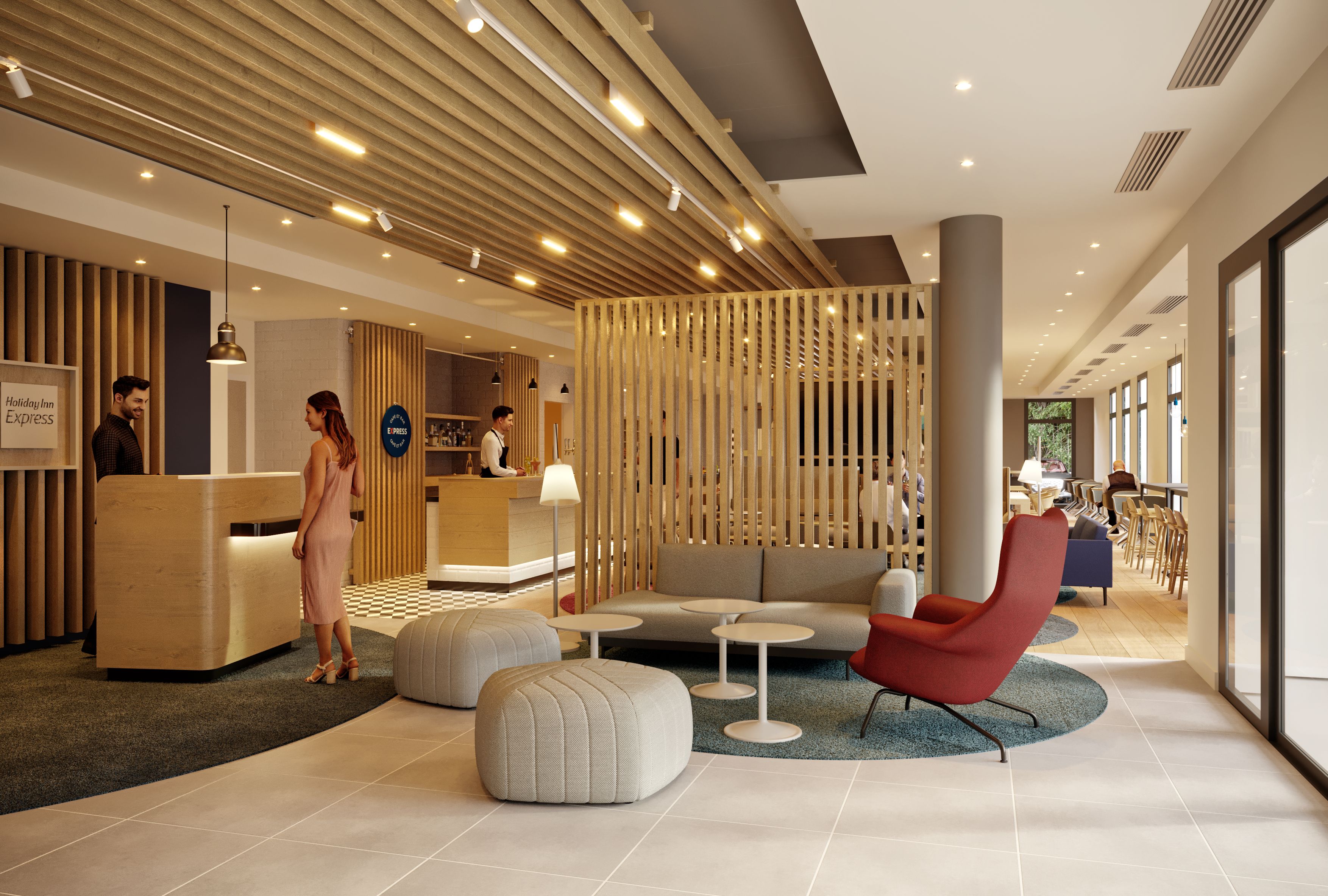 Client IHG (projet Holliday Inn E - Bailly) - Pour le compte des architectes Sébastien Manceau et Jean-Marc Lozac'h
